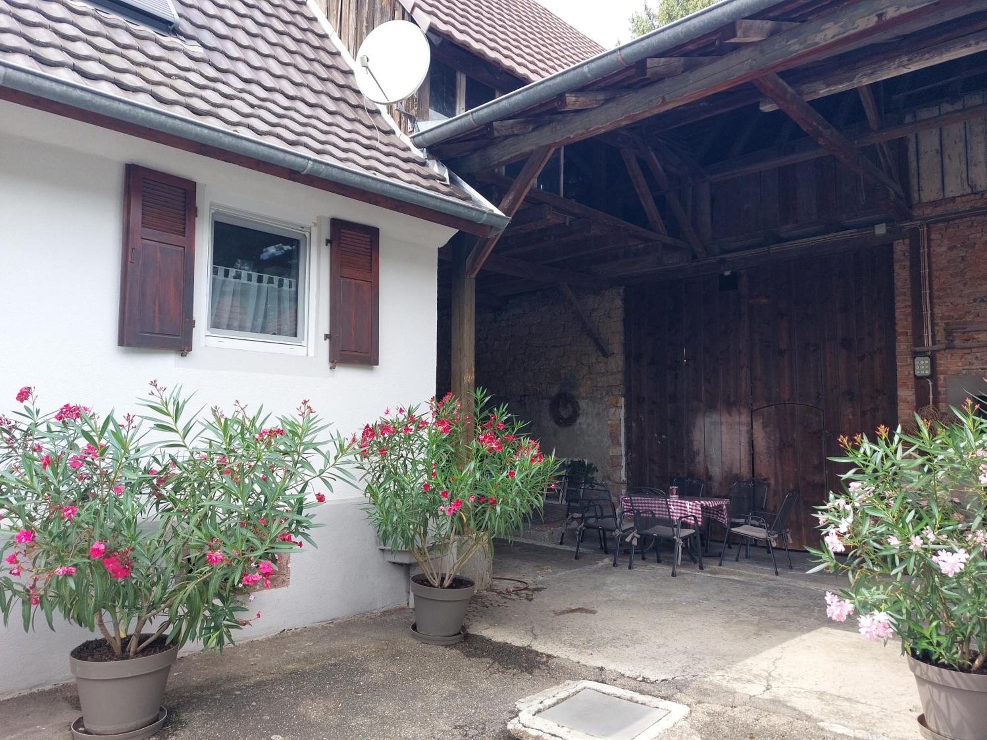 Kleines Bauernhaus Mit Nostalgischem Flair Villa Rheinhausen Kültér fotó